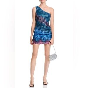Ramy Brook Kathreen Embellished Mini Dress